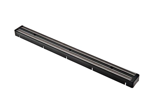Magnetlist L:460mm I sort harplast